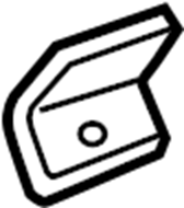 View 5C0810812A Suspension Strut Mount Bracket Full-Sized Product Image