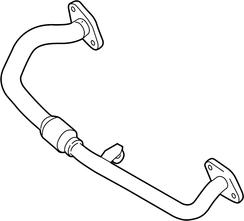 View 03G131521AT Exhaust Gas Recirculation (EGR) Tube Full-Sized Product Image