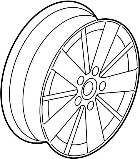 View 5C0601025BMFZZ Wheel Full-Sized Product Image