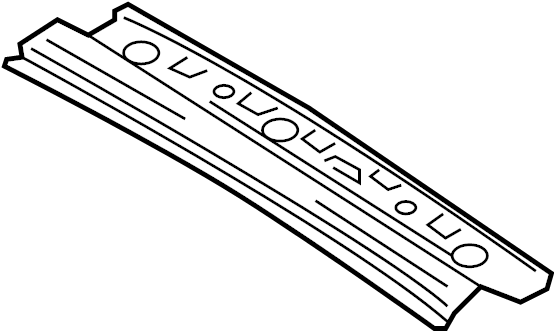 View 5C6817163 Roof Header Panel (Rear) Full-Sized Product Image