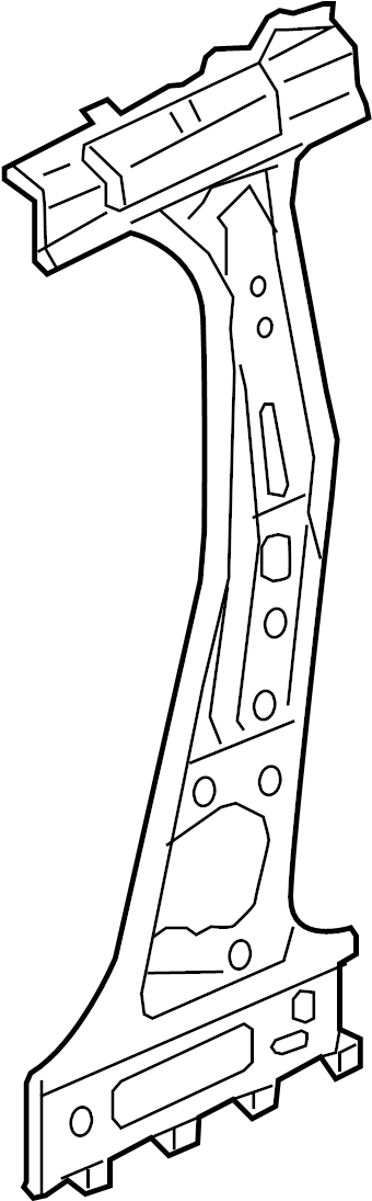 View 5C6809223A Body B-Pillar (Front) Full-Sized Product Image