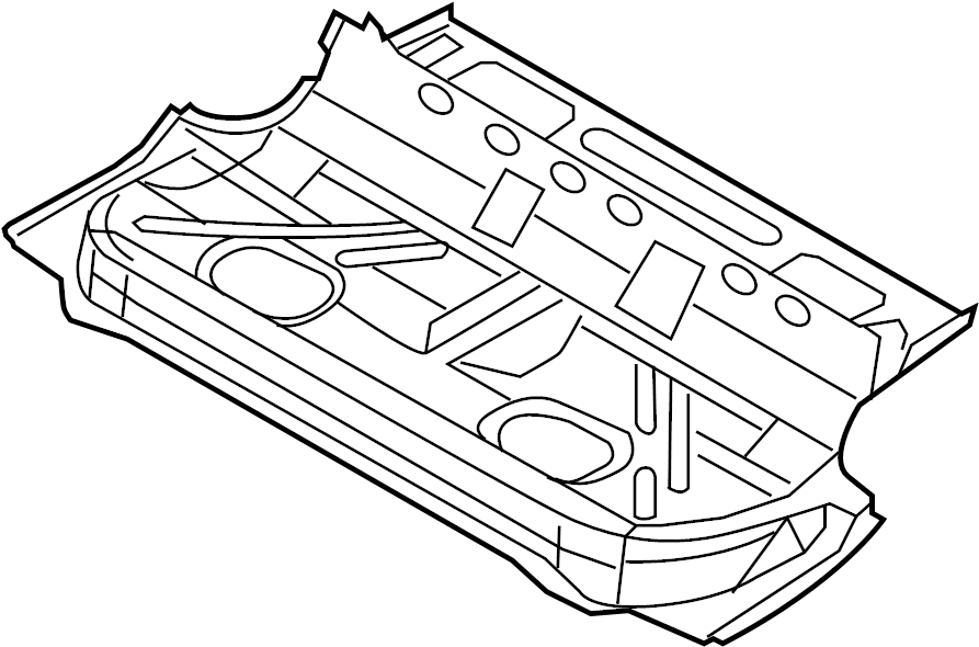 View 5C6813111A Floor Pan (Front, Rear) Full-Sized Product Image