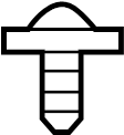 View N91165501 Bolt. Bracket. Mount. (Upper) Full-Sized Product Image
