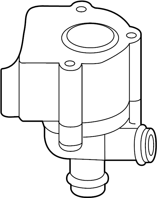 View 5C0965561 Engine Auxiliary Water Pump Full-Sized Product Image