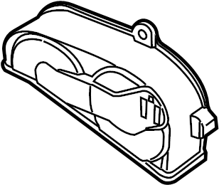 View 04E109108E Engine Timing Cover (Front, Upper) Full-Sized Product Image
