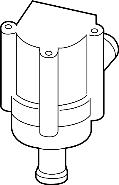 View 5Q0121599AD Engine Auxiliary Water Pump Full-Sized Product Image