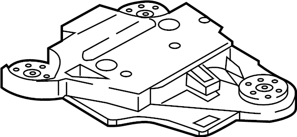 View 5Q0614235 ABS Modulator Bracket (Upper) Full-Sized Product Image