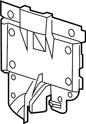 View 5Q0927165G Plate. Cover. Fuse. (Lower) Full-Sized Product Image