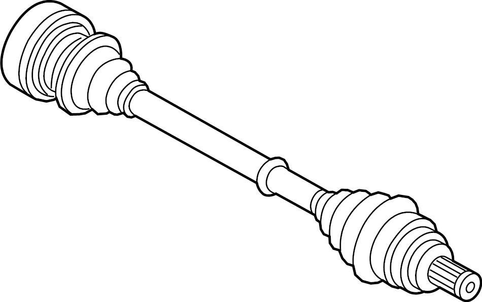 View 5QM407271E CV Axle Assembly Full-Sized Product Image
