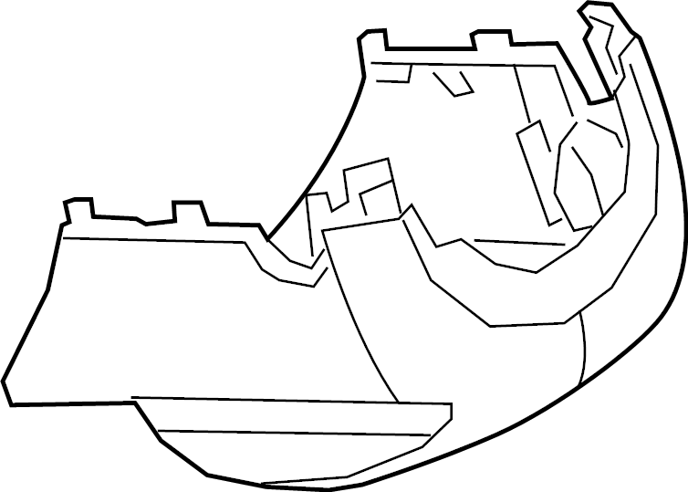 View 5NN858559C82V Steering Column Cover (Lower) Full-Sized Product Image