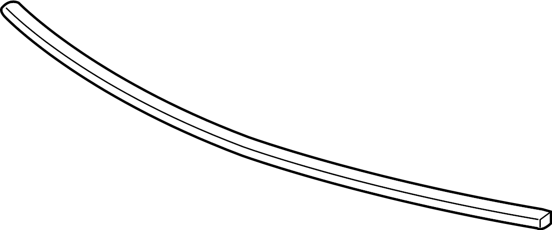 View 17A8533065AP Windshield Molding (Upper) Full-Sized Product Image