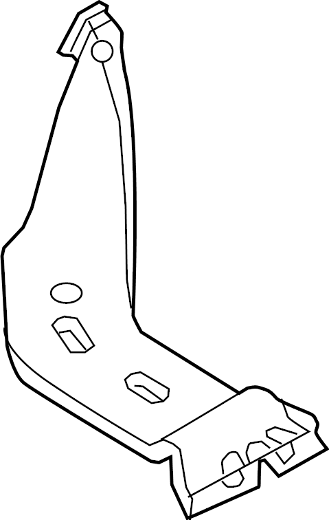 View 5Q0819805E Duct. Air. (Front, Rear, Lower) Full-Sized Product Image