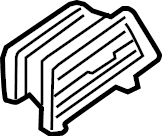 View 17B819704FZNX Dashboard Air Vent Full-Sized Product Image