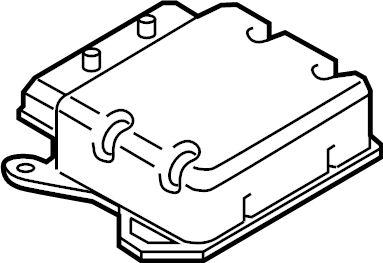 View 5Q0959655CB Air Bag Control Module Full-Sized Product Image
