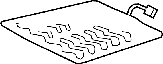 View 17A963555 Seat Heater Pad Full-Sized Product Image