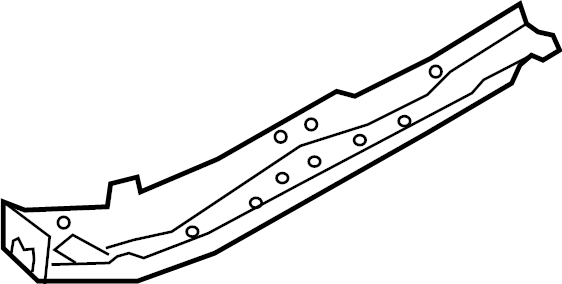 View 5Q0803804A REINFORCED. Plate. Reinforcement. (Front, Rear, Lower) Full-Sized Product Image