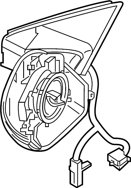 View 17A857507AP9B9 Door Mirror Housing Full-Sized Product Image