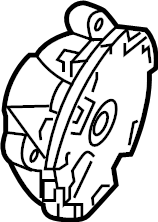 View 1K0959578A Door Mirror Drive Motor (Lower) Full-Sized Product Image