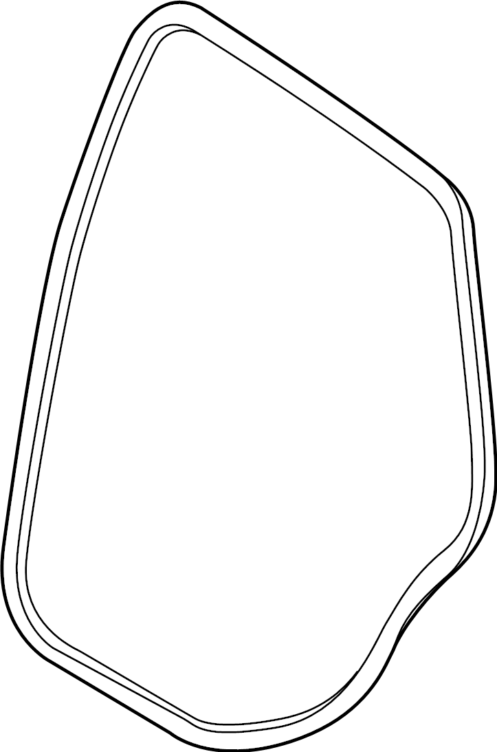 View 17A867914A9B9 Door Seal (Rear) Full-Sized Product Image