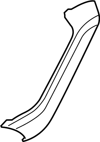 View 17A86816382V Interior Door Pull Handle Full-Sized Product Image