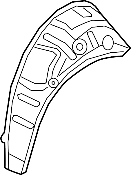 View 17A809412A Wheel Housing Side Panel Full-Sized Product Image