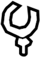 View N10737701 Hose. Holder. Bracket. (Upper, Lower) Full-Sized Product Image