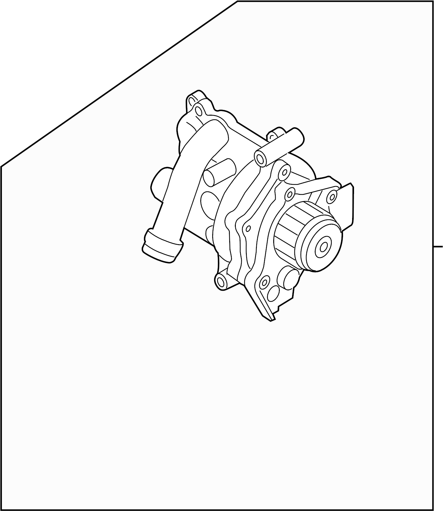 View 06J121026BH Engine Water Pump Full-Sized Product Image