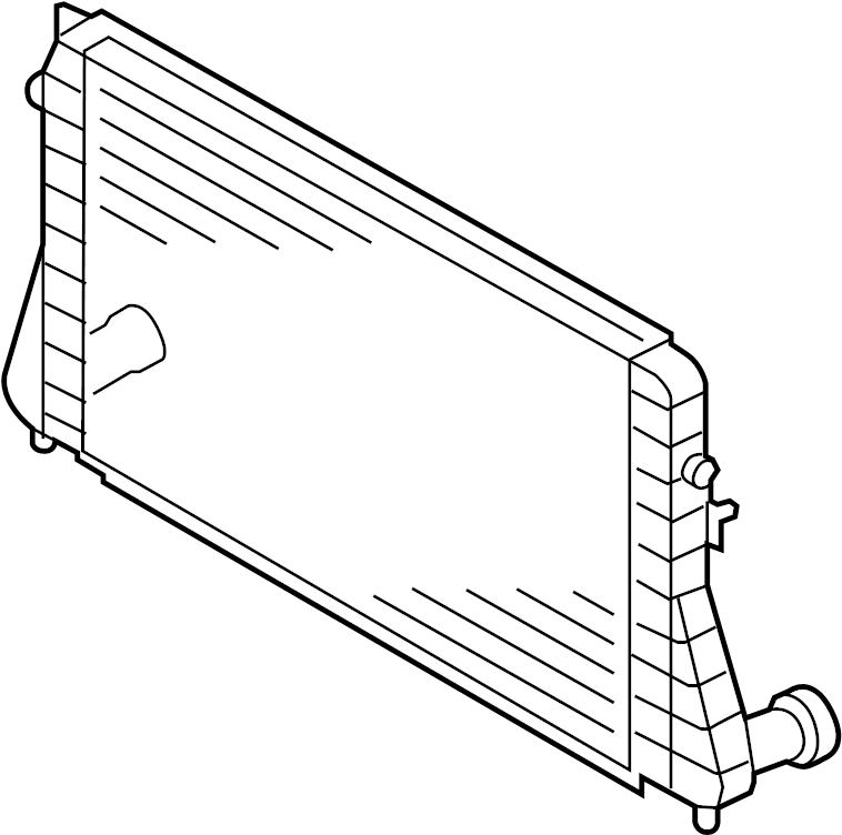 View 1K0145803CD Intercooler Full-Sized Product Image