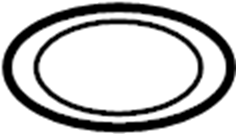 View 4KE121809B Engine Coolant Reservoir Seal Full-Sized Product Image