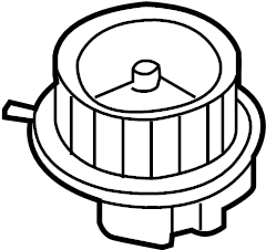 View 3C1820015P Motor. Blower. Fan. HVAC.  Full-Sized Product Image