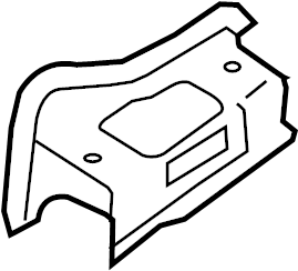View 1K0802068 Bracket. Mount. Rail. (Lower) Full-Sized Product Image