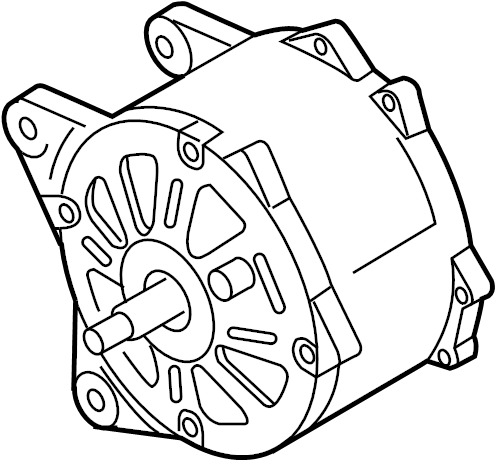 View 06F903023HX Alternator Full-Sized Product Image