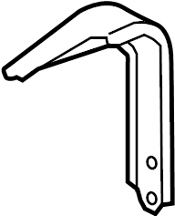 View 06J145536M SUPPORT. Turbocharger Brace. Turbocharger Bracket.  Full-Sized Product Image