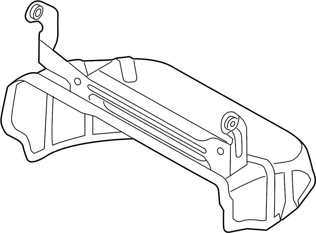 View 022253035AG Exhaust Manifold Heat Shield.  Full-Sized Product Image