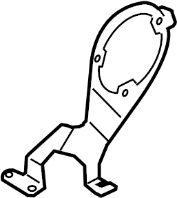 View 022131085H Air pump bracket. Mount bracket. Secondary Air Injection Pump Bracket.  Full-Sized Product Image