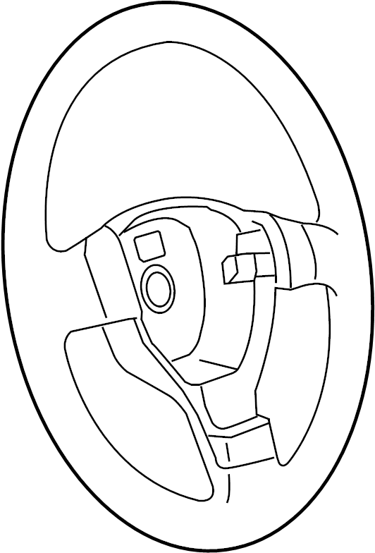 View 3C8419091CBE74 Steering Wheel Full-Sized Product Image
