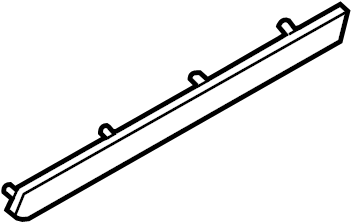 View 1K1858529A46X Instrument Panel Molding (Upper, Lower) Full-Sized Product Image