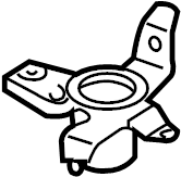 View 1K0861371B Console Bracket (Front, Rear, Lower) Full-Sized Product Image