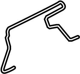 View 1K0881559B Seat Trim Panel Bracket (Front, Lower) Full-Sized Product Image