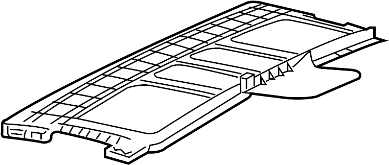 View 1Q0871089 Roof Bow Full-Sized Product Image