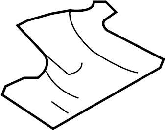 View 1K0825271A Shield. Cover. (Front) Full-Sized Product Image
