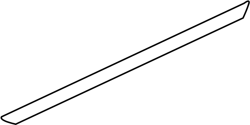 View 1Q0853803BN88 Door Molding Full-Sized Product Image