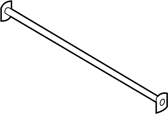 View 1Q0807760 Floor Side Rail Brace Full-Sized Product Image