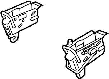 View 7B0883287 Seat Frame Bracket Full-Sized Product Image