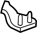 View 25625608 Instrument Panel Mounting Bracket (Rear) Full-Sized Product Image