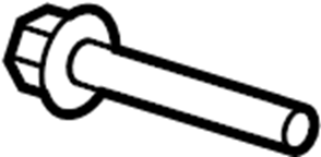 View 9132667 Rivet. Bracket. Support. Cover. Bumper. (Upper, Lower) Full-Sized Product Image