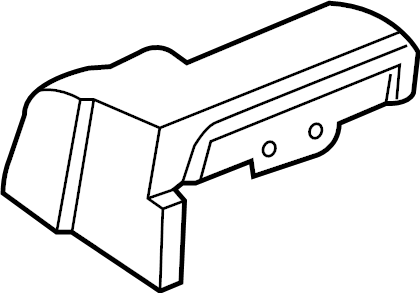 View 13427003 Fuse and Relay Center Cover Full-Sized Product Image