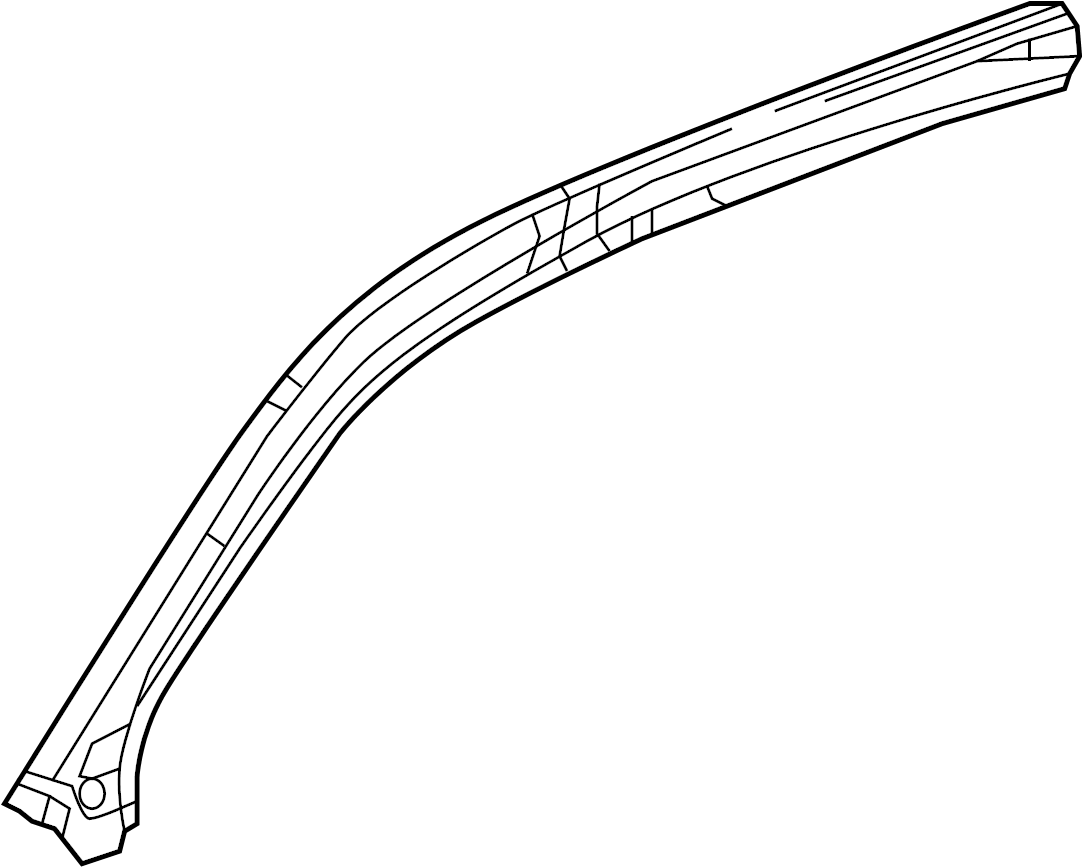 View 22844542 Body A-Pillar Reinforcement (Right, Front, Upper) Full-Sized Product Image
