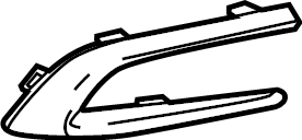 View 42697982 Bumper Trim (Lower) Full-Sized Product Image