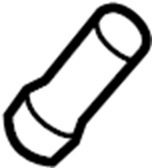 View 25848957 Fuel Filler Hose Full-Sized Product Image
